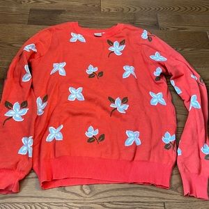 Floral Spring Sweater